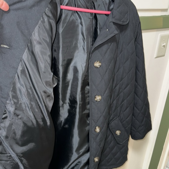 Blair black jacket. Diamond quilting. Buttons. 2 side pockets. Lightweight - Picture 6 of 6